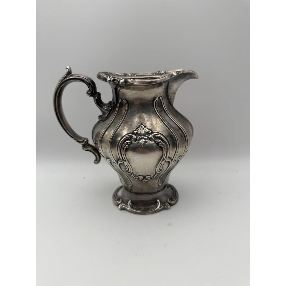 Vintage Gotham EP YC1304 Silverplate Creamer Pitcher Ornate Victorian Style